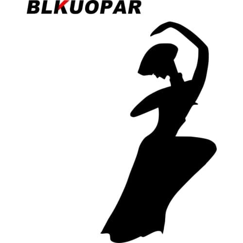 BLKUOPAR for Performance Girl Car Stickers Vinyl Material Decal Snowboard Bumper Waterproof Campervan Sunscreen Funny Decoration