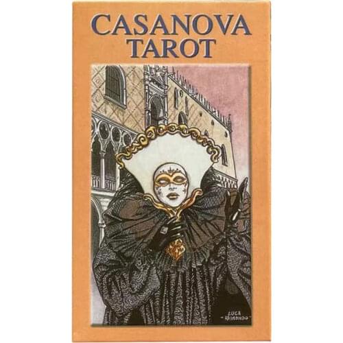 Casanova Tarot Cards For Divination Personal Use Deck Full English Version Oracle Cards With PDF Guidebook Wholesale