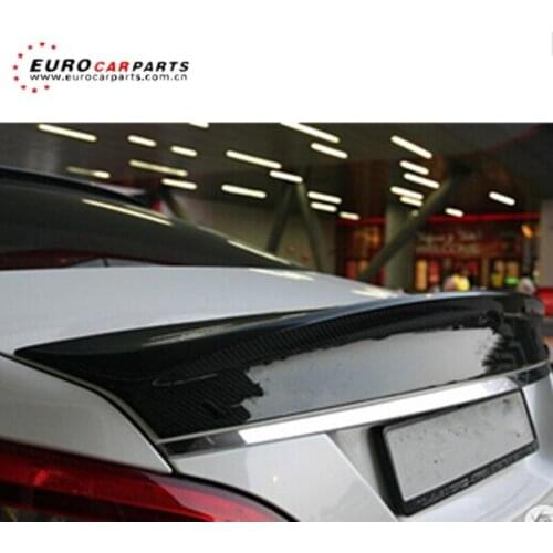 CLS- CLASS W218 W style rear Wing 2012 year~dry carbon fiber rear spoiler