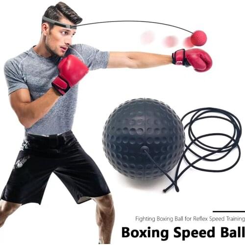 Boxing Reflex Speed Punch Ball MMA Sanda Raising Reaction Hand Eye Training Gym Muay Thai Fitness Exercise Boxe Accessories