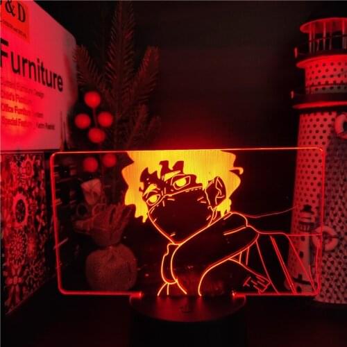 Haikyuu 3D Lamp Kiyoomi Sakusa LED Night Light Lampara Anime Figure Luminaria Lampe Manga Neon Decor Lights Kawaii Lighting Xmas