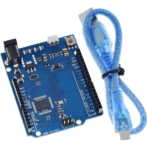 Egbo Leonardo R3 Microcontroller Atmega32u4 Development Board With USB Cable Compatible For Arduino DIY Starter Kit
