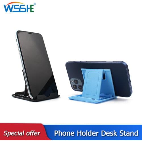 Phone Holder Desk Stand For Your Mobile Phone Tripod For iPhone Xsmax Huawei P30 Xiaomi Mi 9 Plastic Foldable Desk Holder Stand