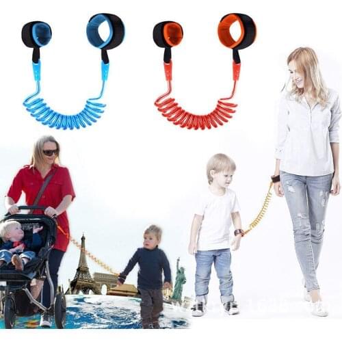 1.5M Anti-lost Wristband Link Toddler Leash Safety Harness Baby Strap Rope Outdoor Walking Hand Belt kid Activity Gear