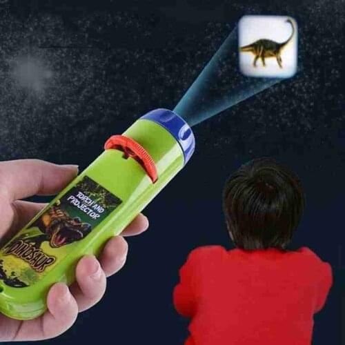 Dinosaur Pattern Projector Toys Flashlight Night Study Learning Education Children Sleep Stories Toys Dinosaur Pattern Project
