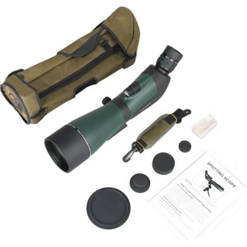 E.T Dragon Outdoor Tactical SP920-60X85ED Spotting Scope Telescope Green Color outdoor telescope For Outdoor Hunting gz260015