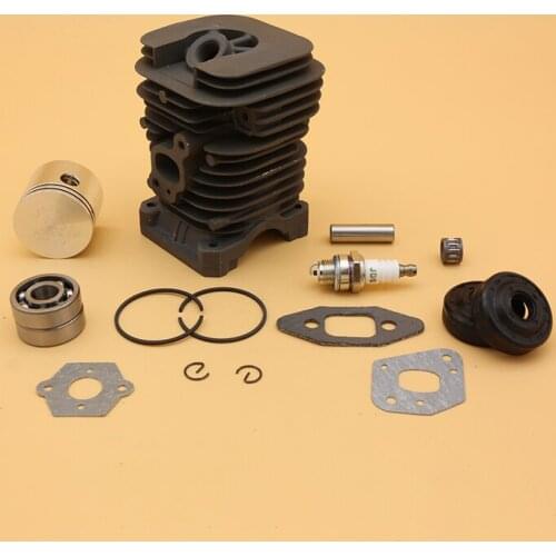 41.1MM Cylinder Piston Crank Bearing Seal Gasket Fit For Partner 350 351 Poulan 2375 1950LE CS2137 CS2138 2035 Chainsaw Parts