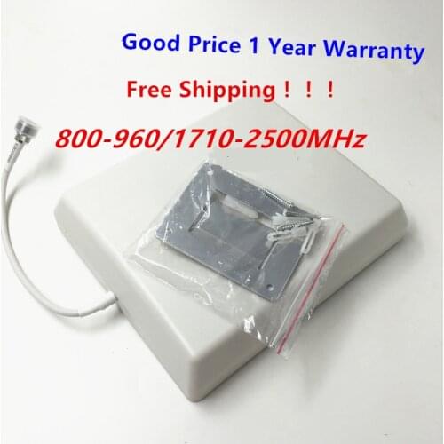 Indoor panel antenna 800-2500mhz internal panel antenna for WIFI GSM 3G DCS CDMA cell phone signal repeater booster
