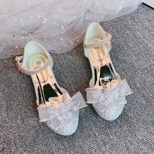 YI HONG MEI QI2020 new ribbon womens shoes sandals high heels student prom shoes size 28-38