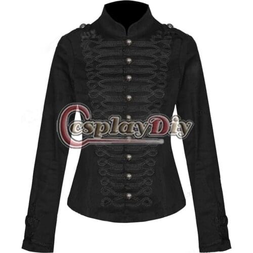 My Chemical Romance Ladies Military Parade Jacket Costume Halloween Costume D0910
