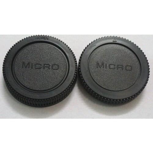 1 Pairs camera Body cap + Rear Lens Cap for Micro M4/3 m43 Olympus Panasonic GF1/GF2/GF3