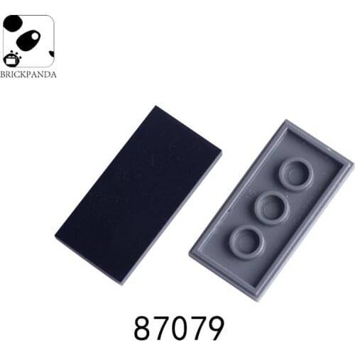 10PCS DIY MOC City Compatible 87079 Smooth 2x4 Building Blocks Figure Parts Bricks Accessories Educational Castle Toys Children