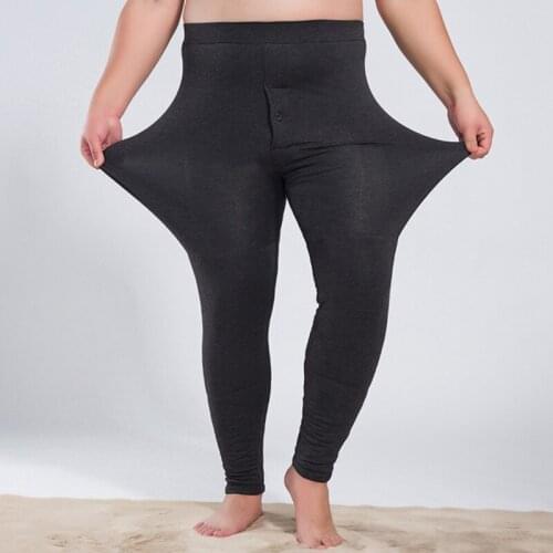 2021 man plus size 5XL loose casual warm pants thick Mens autumn and winter base thickening Thermal underwear oversized