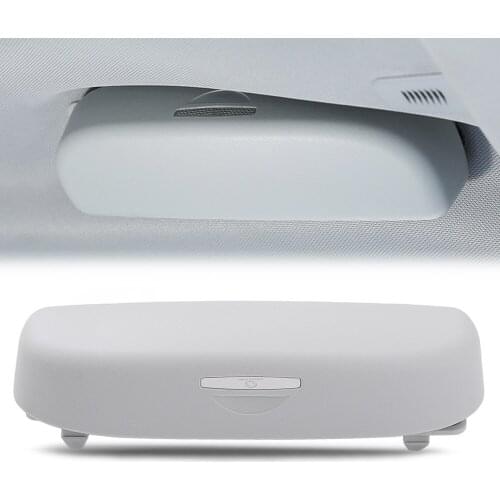 Auto Car Sunglasses Case Holder Glasses Cage Clip Storage Box for Jeep Compass 2017 2018 Accessories