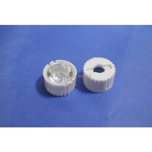Free shipping 10pcs x 45.60.90.120 degrees led white Lens for 1W 3W 5W Hight Power LED