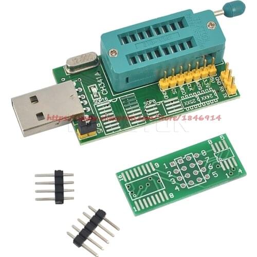 Free Shipping CH341A 24 25 Series EEPROM Flash BIOS DVD USB Programmer W/Software&Driver(C1B5)