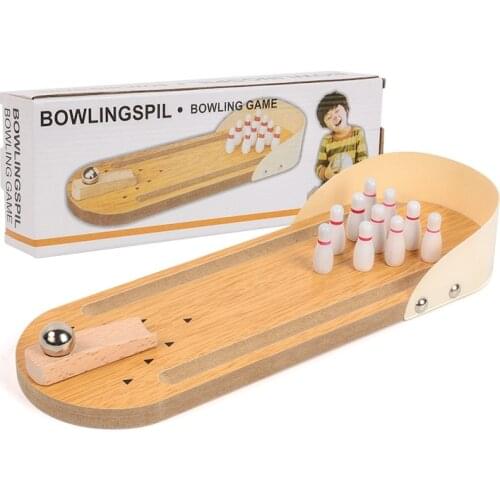 Childrens Mini Bowling Baby Table Playing Games Develop Intelligence Decompression Parents Accompany Kids Playing Funny Toys