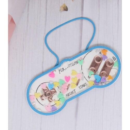 KSCRAFT 80s Game Controller Shaker Metal Cutting Dies Stencils for DIY Scrapbooking Decorative Embossing DIY Paper Cards