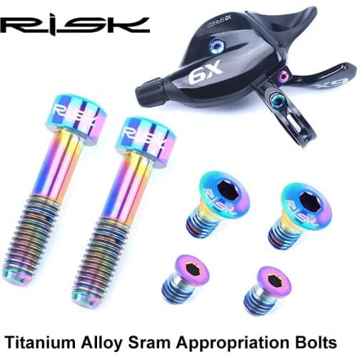 RISK Bicycle Derailleur Lever Fixing Bolts Set Appropriation Bike Fixed Screws Kits for Sram GX/GX Eagle/New X9/X01/X01Eagle/XX1