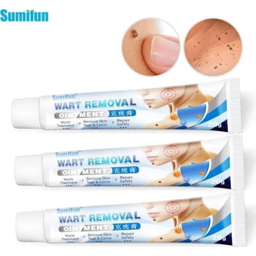 Wart Treatment Cream Warts Remover Antibacterial Ointment Skin Tag Removal Herbal Extract Foot Corn Viral Medical Plaster Oil