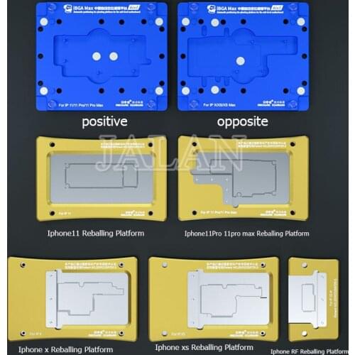MECHANIC iBGA Max For iphone 11 Pro Max X XS MAX BGA Reballing Stencils Motherboard Automatic Positioning Fixture
