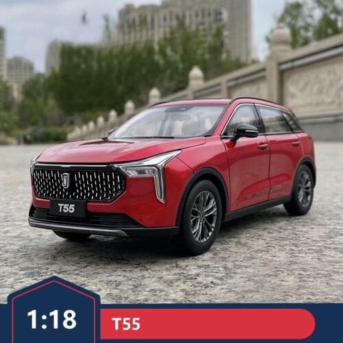 FAW original 1:18 car model Pentium T55 alloy car model metal car model simulation jeep gift