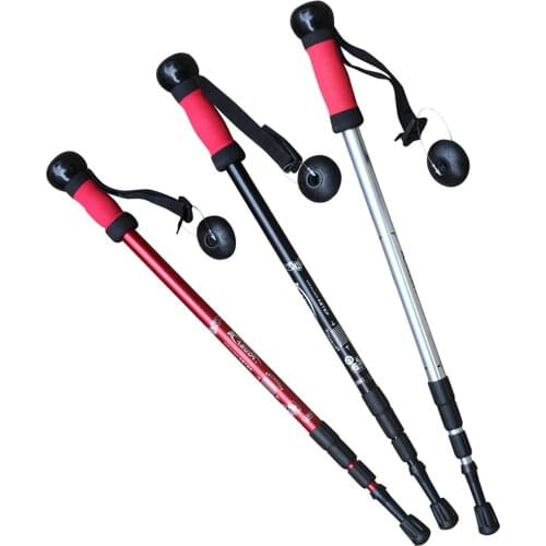 Genuine Abuda camera support alpenstock straight shank alpenstock rod hiking ultra light alpenstocks