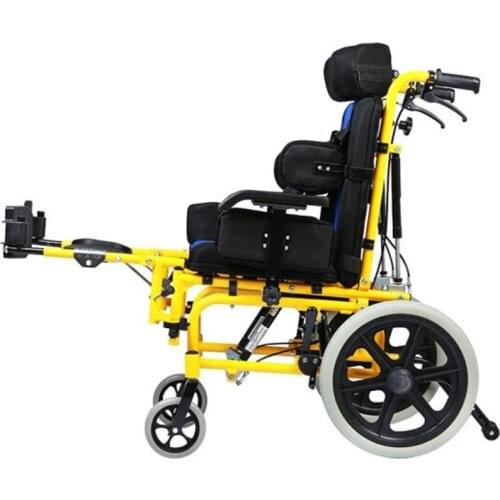 Rehabilitation equipment, multifunctional cerebral palsy wheelchair, disability scooter, small folding lightweight wheelchair