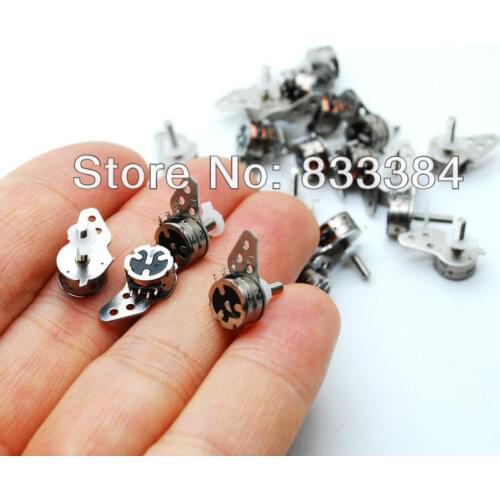 NEW 10pcs Japan Nidec 4 Wire 2 Phase micro stepper motor D7xH4mm with a small division bar for camera