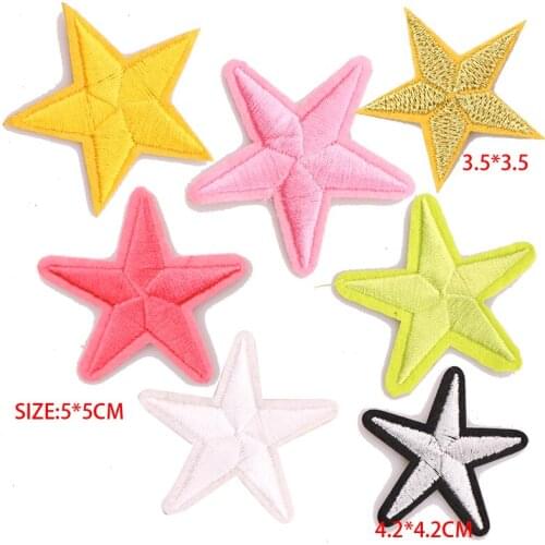 Random mixed delivery A total of 12 icons Cartoon Decorative Patch Pattern Embroidered Applique Patches For DIY Iron on Badges