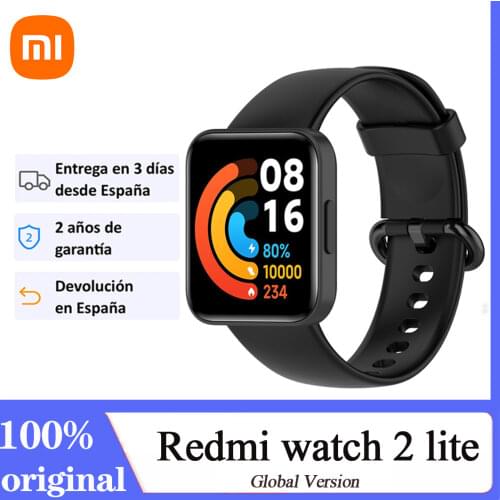 Xiaomi Mi Watch Lite Global Version Smart Watch 5ATM GPS GLONASS 1.4” TFTLCD Screen Bluetooth 5 Sport Fitness Heart Rate Monitor