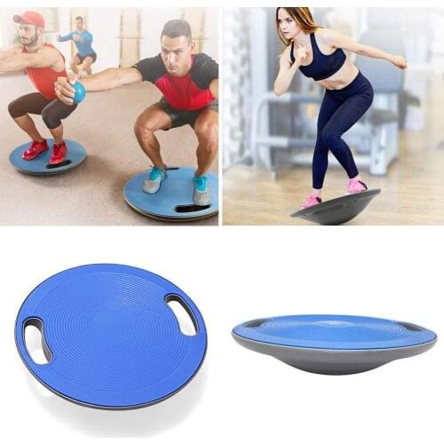 Stable Yoga Strong Bearing Round Plate Waist Twisting Disc Skid Board Training Anti Slip Sports Wobble Exerciser Balanc A1F4