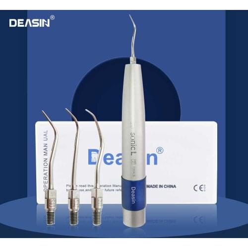 Dental scaler device fiber optic LED /Dental Ultrasonic Scaler Handpiece SONIC L with 3tips coupling/scaling tools