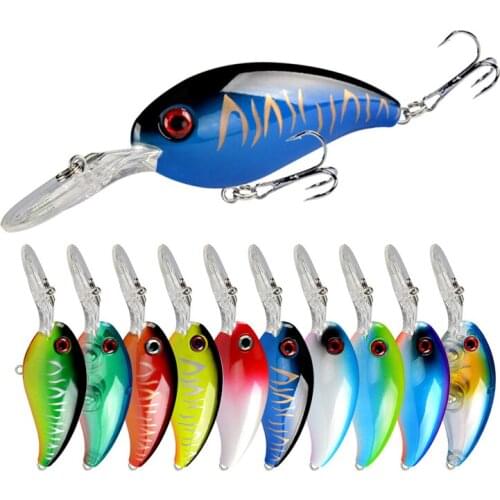 1PCS Crankbait Minnow Fishing Lure Floating Hard Bait 100mm 14g Artificial Bait Fishing Wobblers Swimming Carp Fishing Tackle