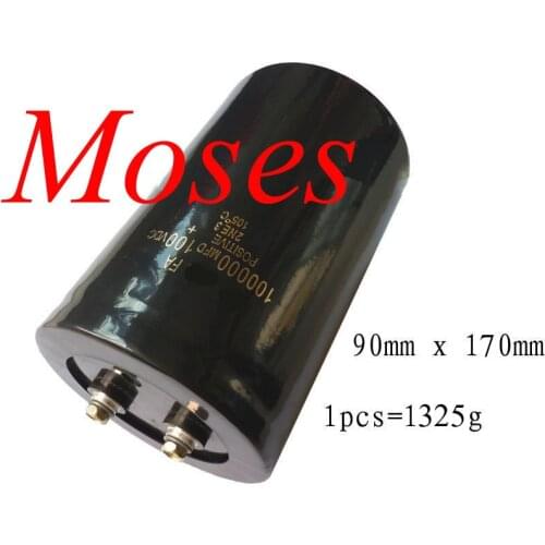 100v 100000uf Electrolytic Capacitor capacitance Radial 90x170mm (1pcs)