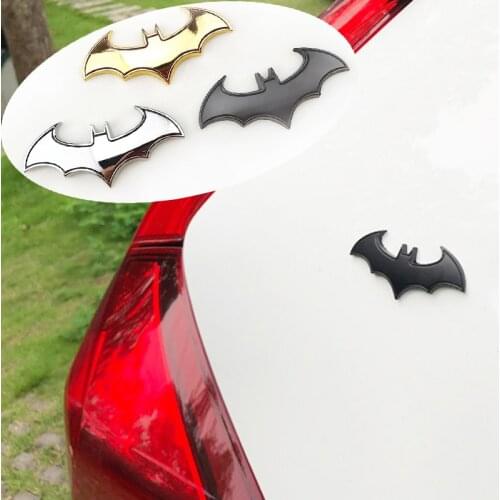 3D Car Stickers Cool Metal Bat Auto Logo Car Styling for Jaguar XF XJ XJS XK S-TYPE X-TYPE XJ8 XJL XJ6 XKR XK8 XJS X320 X308