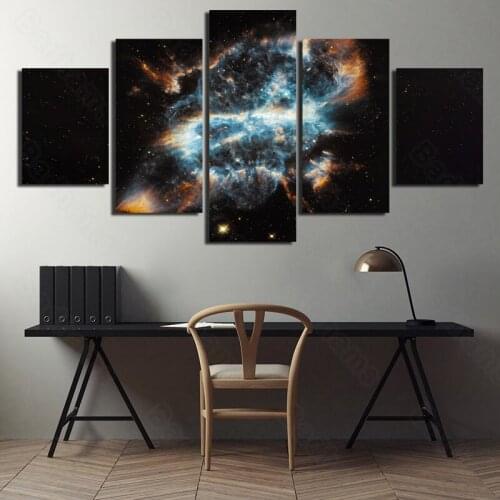 Astronomy Enthusiasts Home Decoration Mural Studio Layout Hanging Decoration Canvas Painting Starry Sky Map Painting