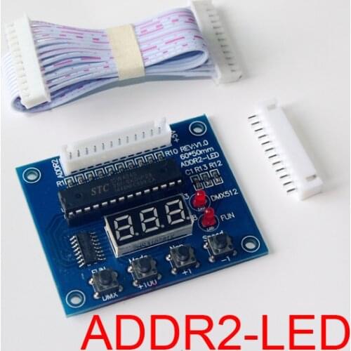 DIP10 DMX512 Decoder Address Code Editor LED Digital Display Address Code