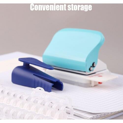 DIY Hole Puncher DIY Loose Leaf Hole Punch Portable Loose-leaf Paper Hole Puncher xqmg Home Garden Arts Crafts Sewing Leather