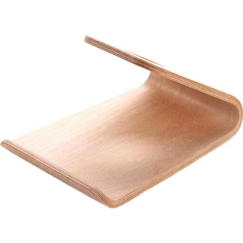 Creative Solid Wood Phone Holder Universal Mobile Desktop Stand Multifunction Tablet Stand Charging Stand Wooden Base