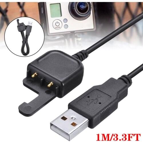 1PC Camera Remote Control USB Charging Cable Cord Wifi Controller Charge Wire For Gopro Hero 6 5 4 3/3+/2