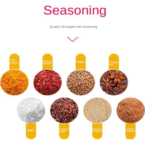 Seasoning Jar Sugar Bowl Salt Pot Seasoning Bottle Set Stainless Steel Spice