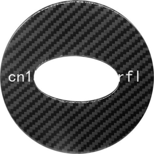 For Subaru 2013-18 outback Forester Legacy XV interior carbon fiber car steering wheel panel sticker