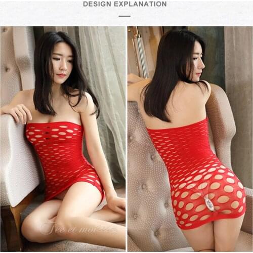 New Sexy Lingerie Sexy Underwear Mesh Baby Doll Dress Erotic Adult Products Temptation