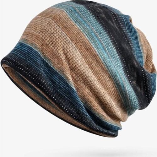 Autumn and winter Hat and Scarf For Men Women Beanie Knitted Cap Stocking Hat Female Skullies Beanies Bonnet Gorros Bone for men