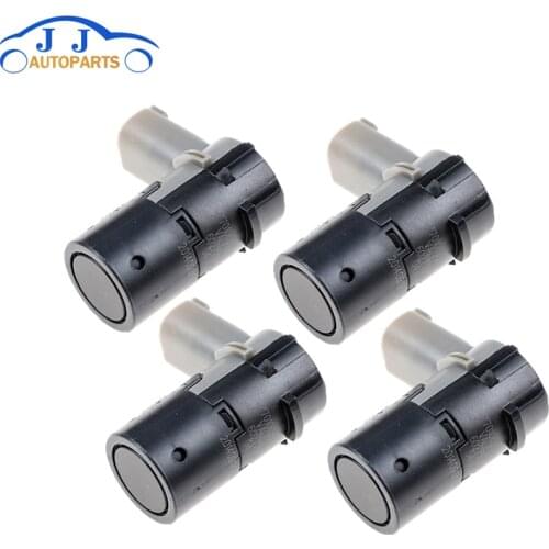 4PCS Parking Sensor PDC 7701062074 Aid Reverse Backup For Peugeot 207,207CC Citroen C4 C5, 9653849080