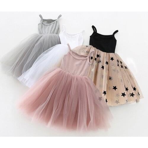 Little Kids Girls Dress For Party Wedding Summer Baby Kids Dresses for Girls Childrens Party Princess Tutu Dress Casual Clothes