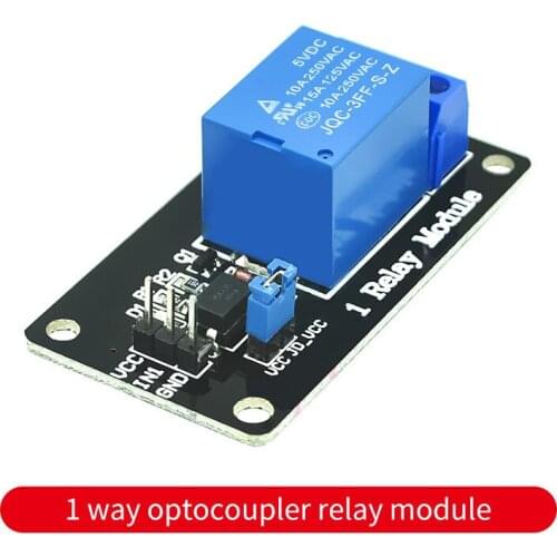 DC 5V Optocoupler Relay Module KY-019 Output 1 way Relays Module with LED Indicator Long/Short PCB Board For Arduino