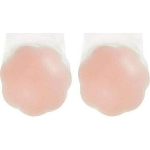 1 Pair Silicone Chest Stickers Invisible Bust Lifters Gathering To Enhance The Breathable Instant Bust Lifters Bra Women