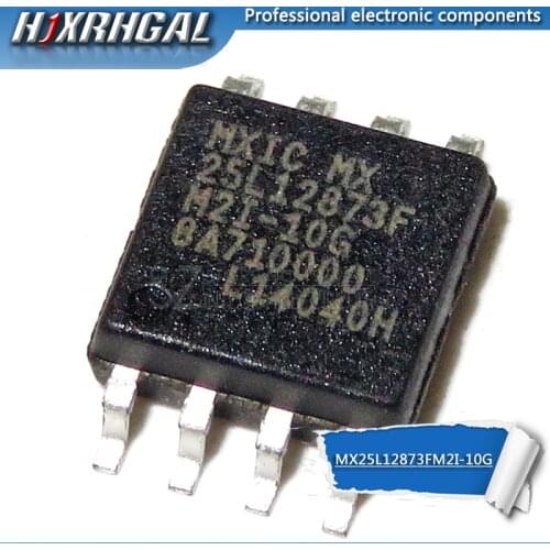 2pcs MX25L12873FM2I-10G MX25L12873FM2I MX25L12873F 25L12873F SOP-8 new and original HJXRHGAL